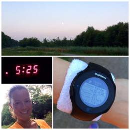 Earybird rondje hardlopen, ochtendrun