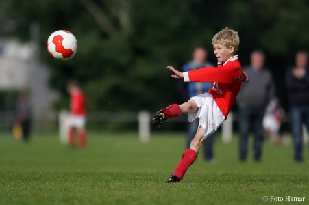 Voetbal, Foto Hamar, sportfotografie, 's-Gravendeel