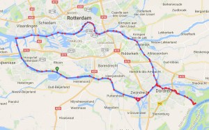 Varen met Merlin en Foto Hamar, langs Rotterdam en havens