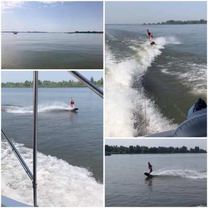 wakeboarden op de maas
