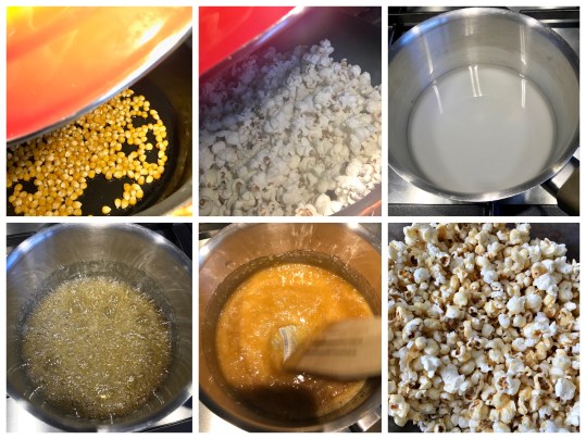 van popcorn mais tot karamelpopcorn