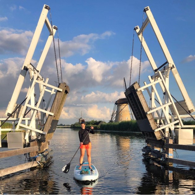 Suppen langs de molens van Kinderdijk