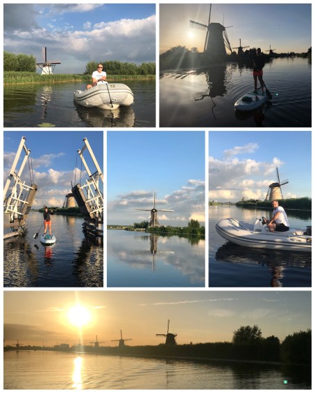 SUPPEN langs de molens van Kinderdijk
