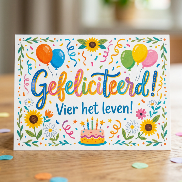 Verjaardagskaart
